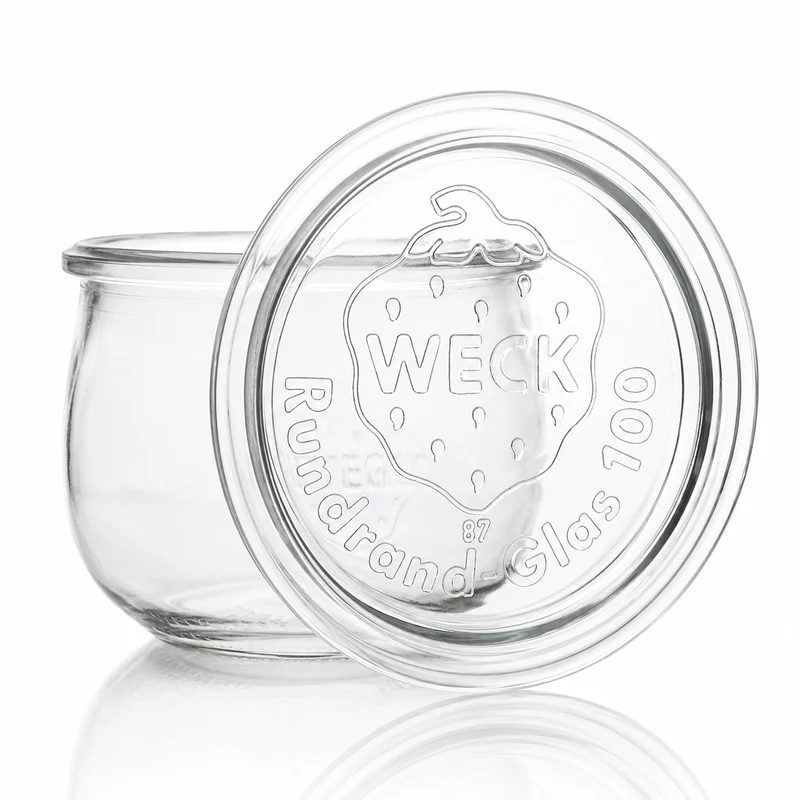 WECK-Tulpenglas 580 ml RR 100 mit Glasdeckel im 6er Karton