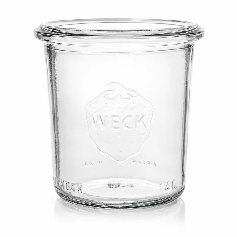 WECK-Mini-Sturzglas 140 ml RR 60 mit Glasdeckel im 12er Karton