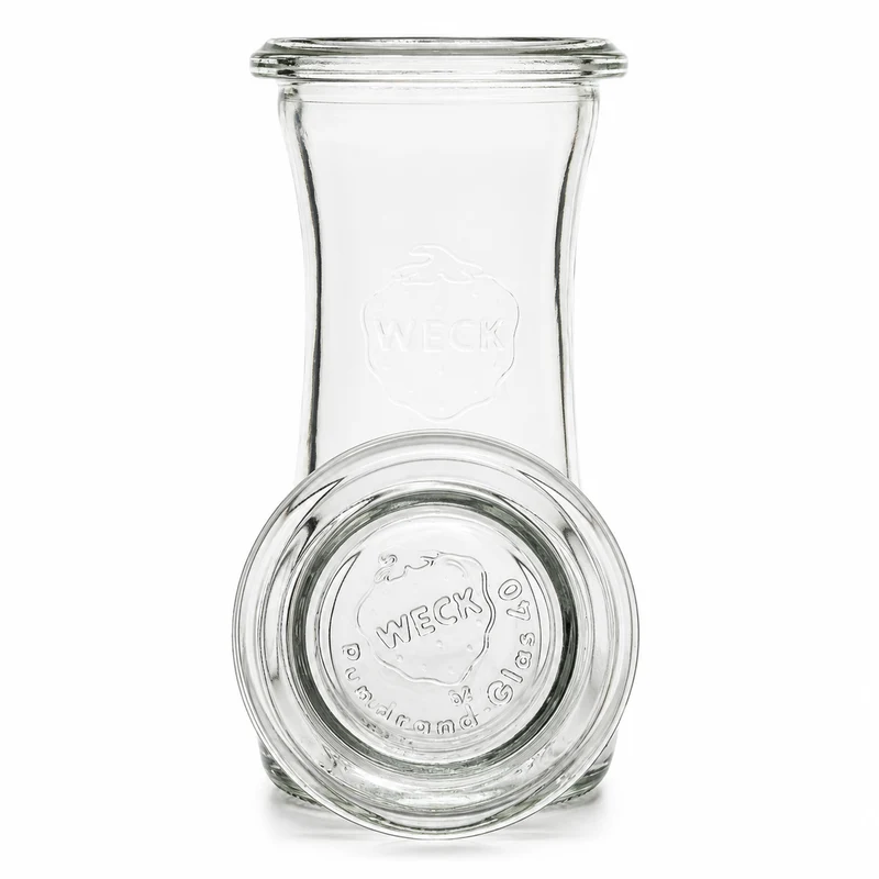 WECK-Delikatessenglas 100 ml RR 40 mit Glasdeckel im 6er Karton