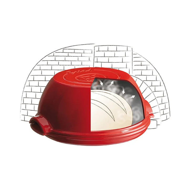 Emile Henry Brotbackform rund - Keramik - Grand Cru - ø 29.5 cm / 5.2 Liter