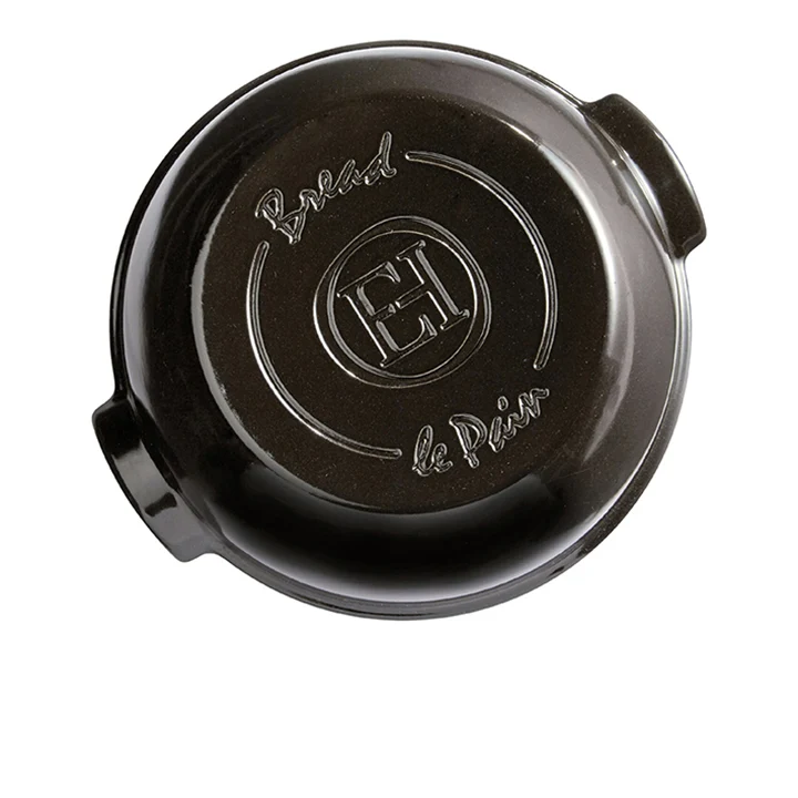 Emile Henry Brotbackform rund - Keramik - Fusain - ø 29,5 cm / 5,2 Liter