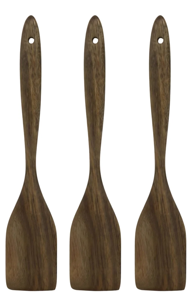 Cookinglife Spatel Akazienholz 32 cm - 3 Stück