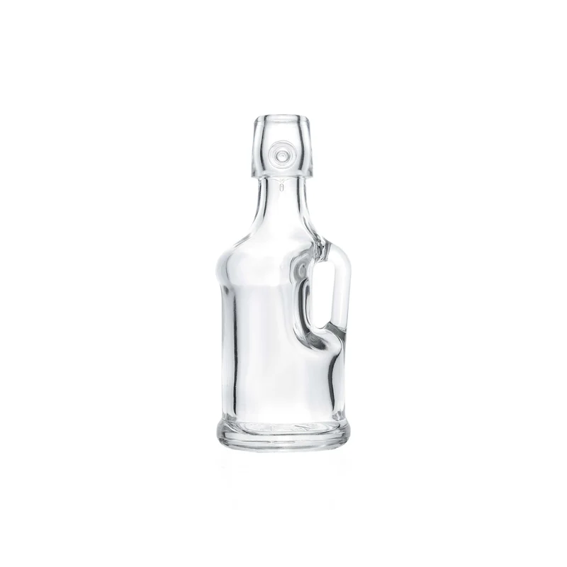 Henkelflasche 40 ml Weiß Bügelverschluss-Mündung