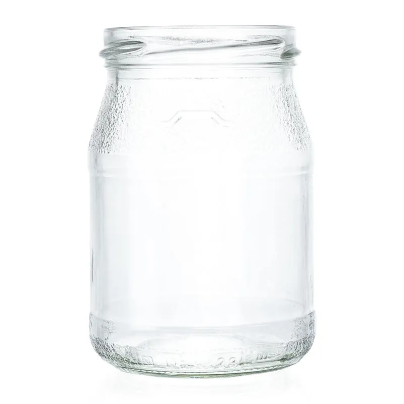 Joghurtglas 250 g TO 63 Weiß - mehrwegfähig