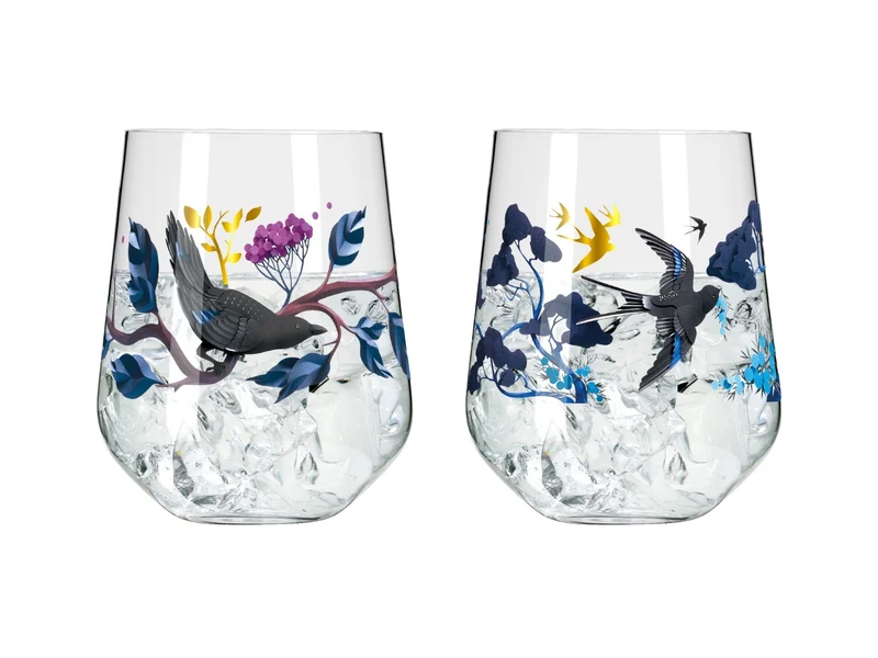 Ritzenhoff Botanic Glamour Gin Tumbler 2er Set #3 #4 Horscroft H22