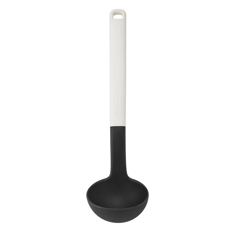KitchenAid Suppenkelle Classic Porzellanweiß Plastik 30cm - Schöpflöffel