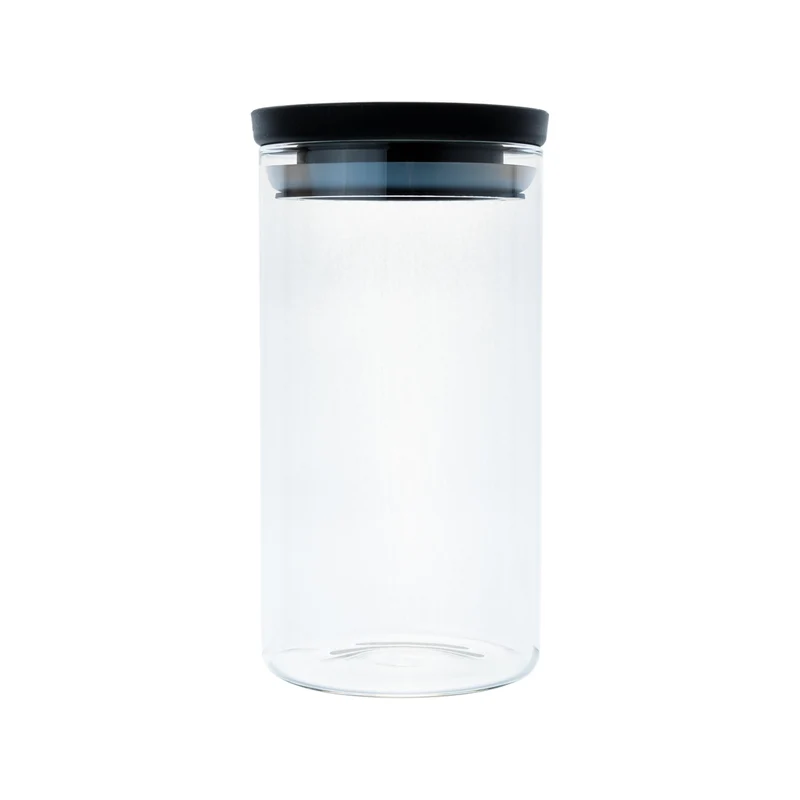 Borosilikatglas - Vorratsglas 1100 ml mit Kunststoffdeckel