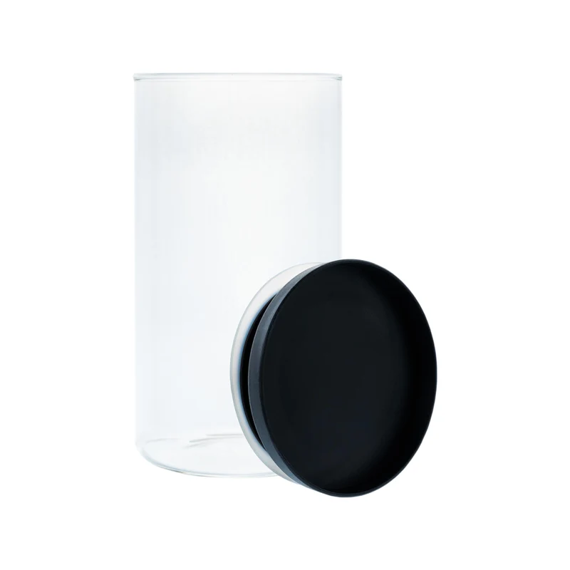 Borosilikatglas - Vorratsglas 1100 ml mit Kunststoffdeckel