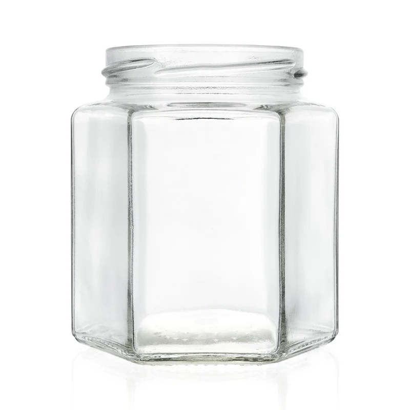 Sechskantglas 390 ml TO 70