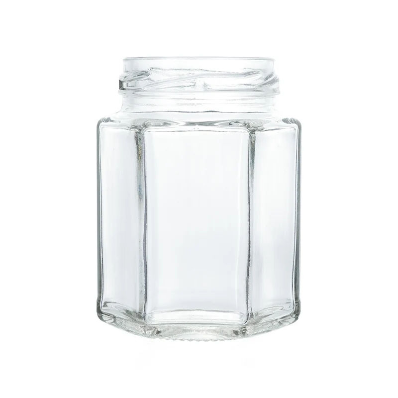 Sechskantglas 116 ml TO 48