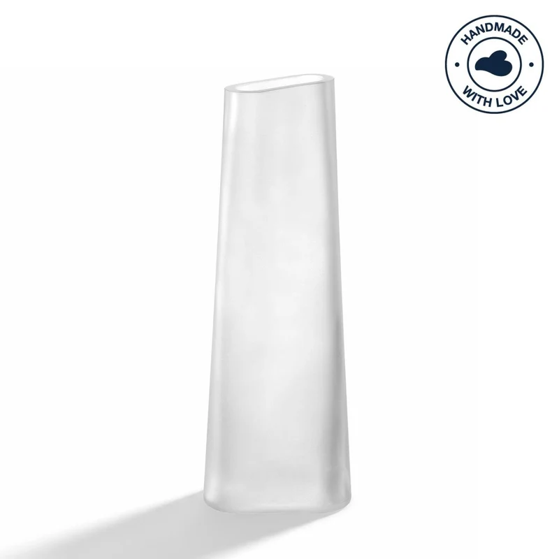 Vase TURNO 34 cm satiniert