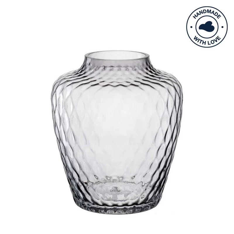 Vase GIULIA 20 cm grau