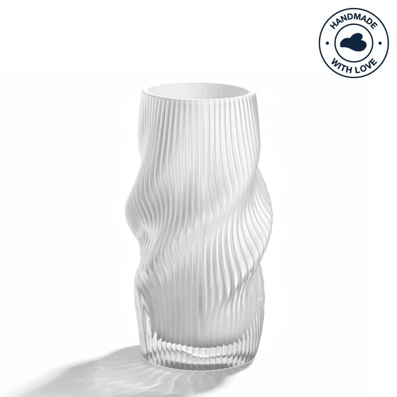 Vase VERDI 19 cm weiß