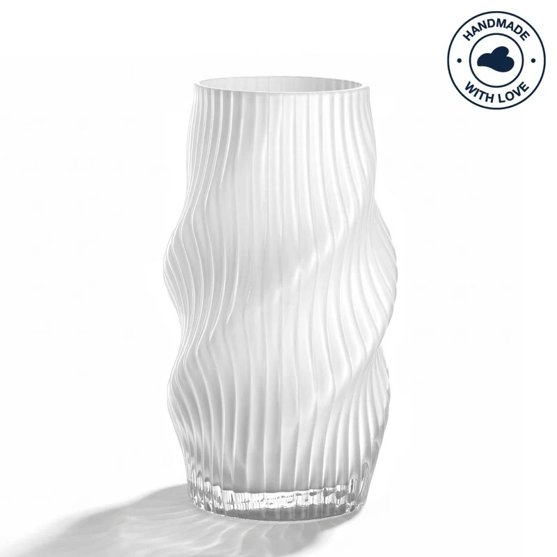 Vase VERDI 23 cm weiß