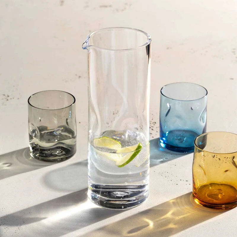 Trinkglas VESUVIO 300 ml farbig 4er-Set
