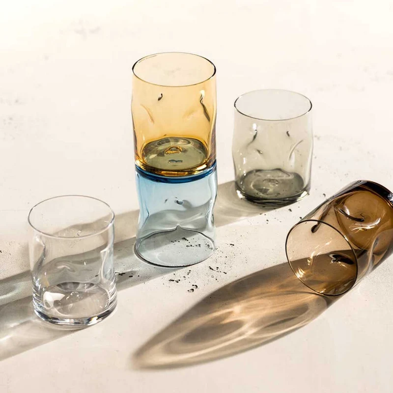 Trinkglas VESUVIO 300 ml amber 4er-Set