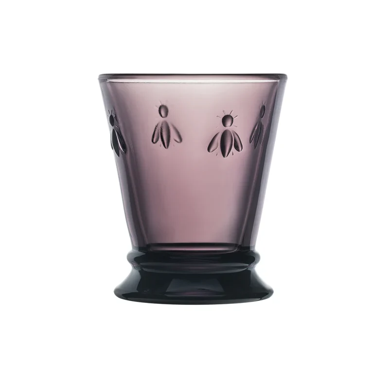 Trinkglas Abeille Aubergine