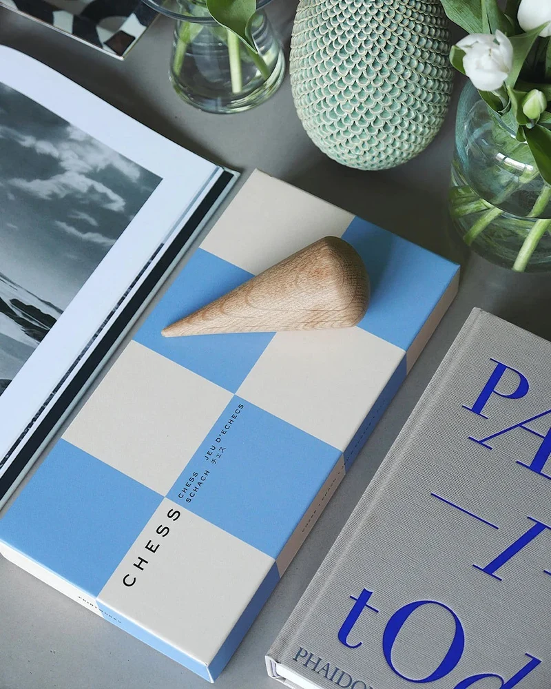Schach Spiel Blau
