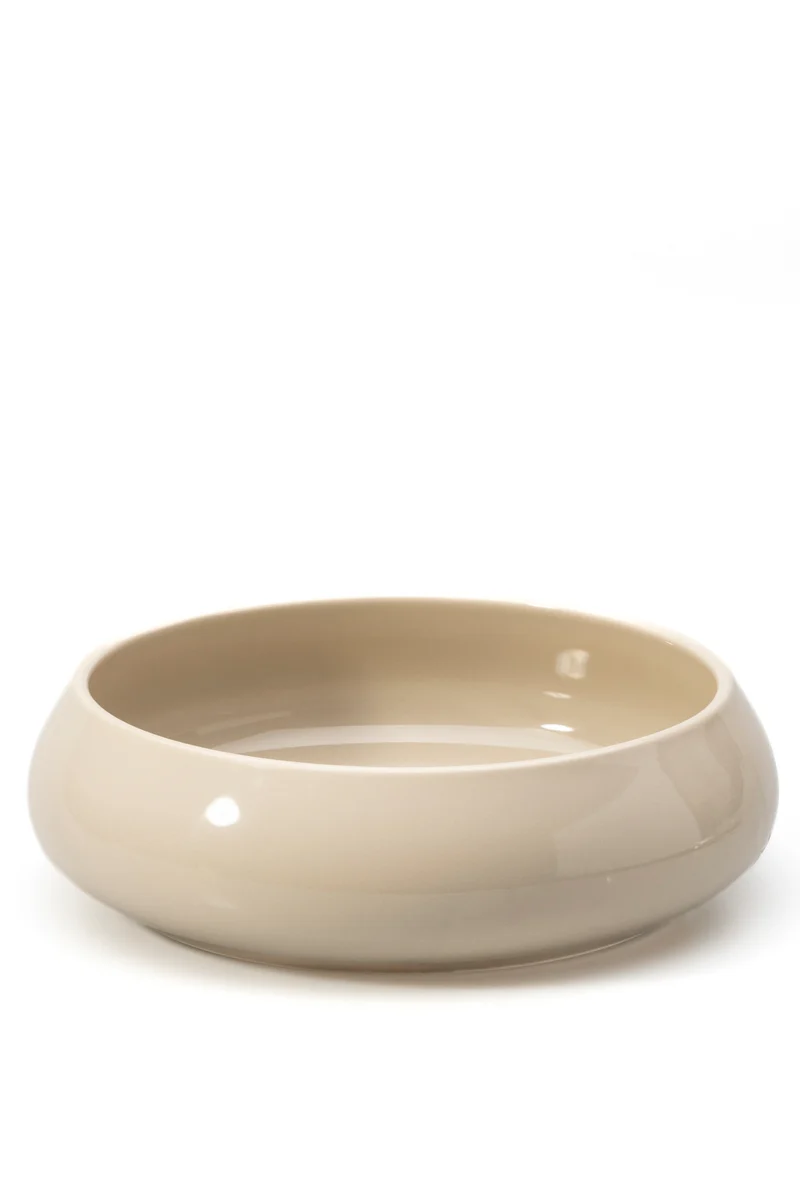 Bondy Beige Salatschüssel 23,8 x 7 cm