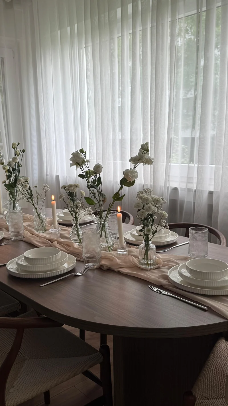 Mimoza Teller-Set