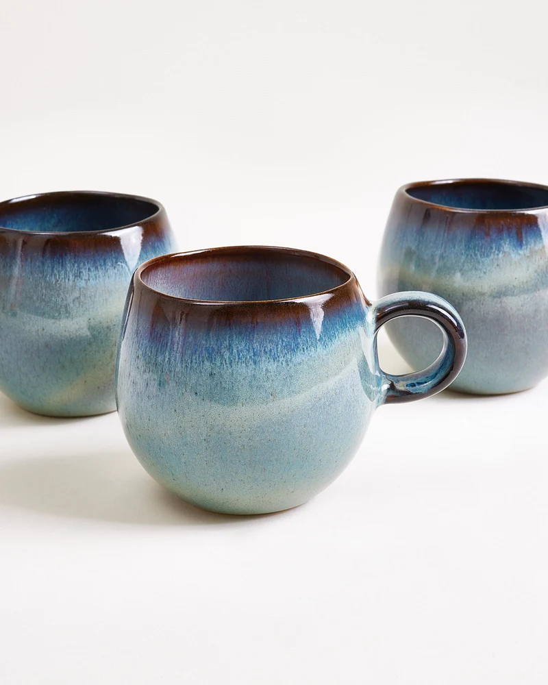 Madeira Tasse klein grünblau 6er-Set
