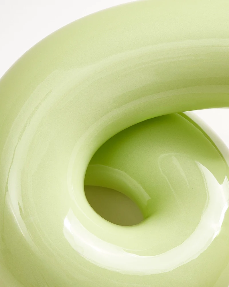 MaM x Ju Schnee Vase L lime