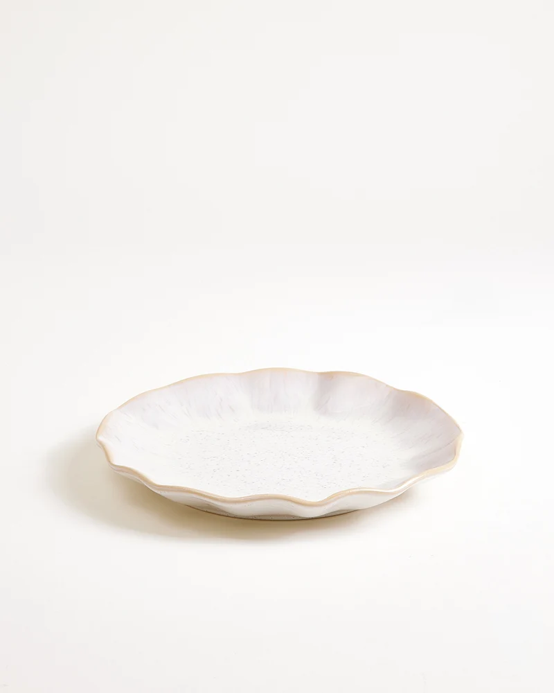 Areia Teller klein shell sand