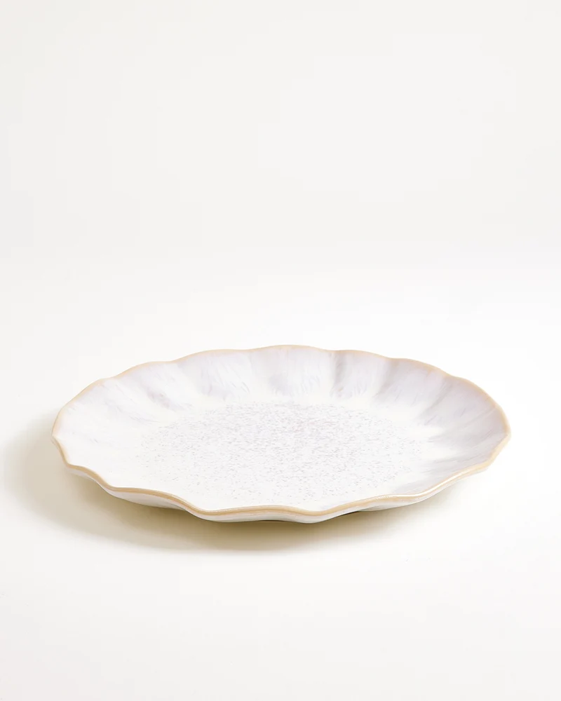 Areia Teller groß shell sand