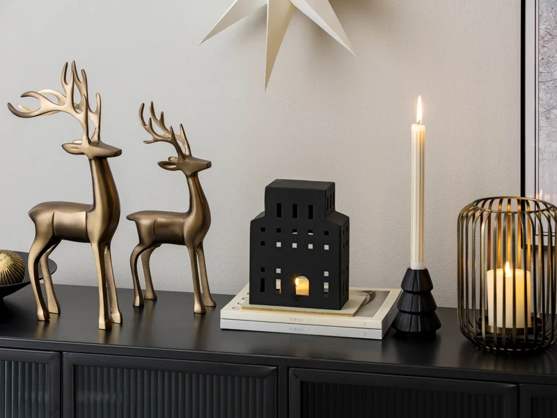 Villeroy & Boch Christmas Chic Hirsch gold 2tlg
