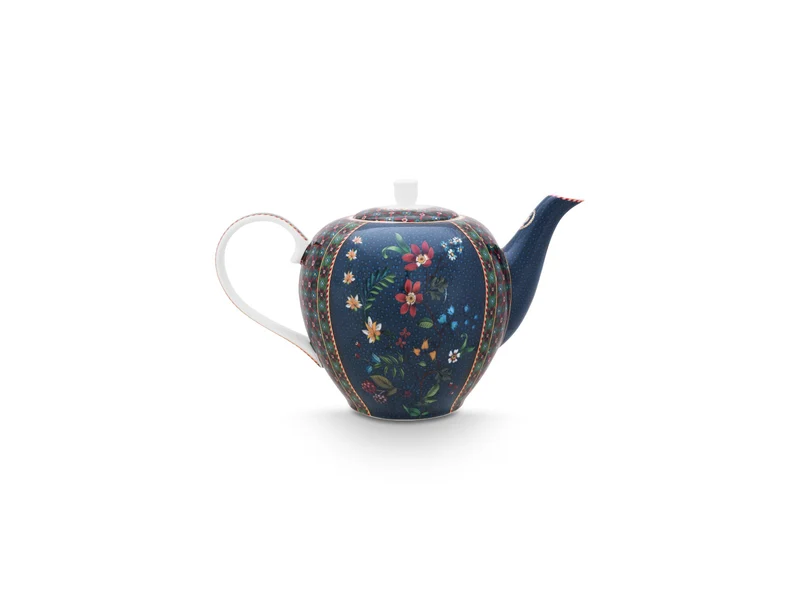 PIP STUDIO Berry Blues Teekanne blau 1,6l