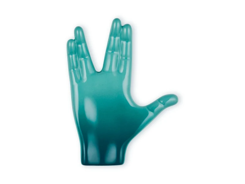 Le Creuset Star Trek Collection Löffelablage Spock bleu riviera 19cm