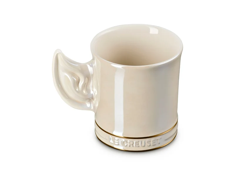 Le Creuset Star Trek Collection Becher mit Henkel Spock creme 0,4l