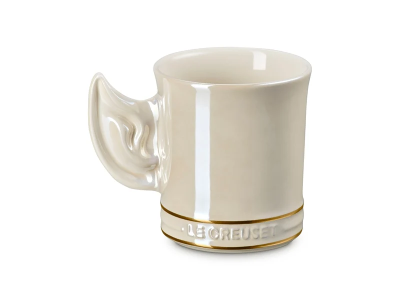 Le Creuset Star Trek Collection Becher mit Henkel Spock creme 0,4l