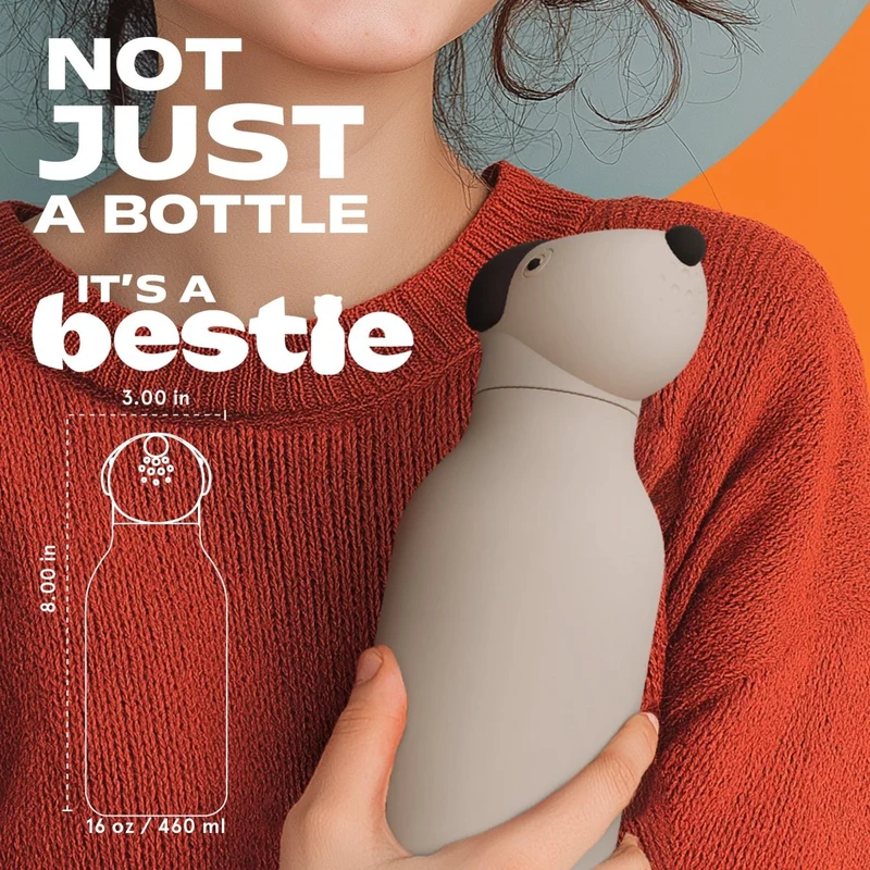 Isolierflasche Bestie Hund