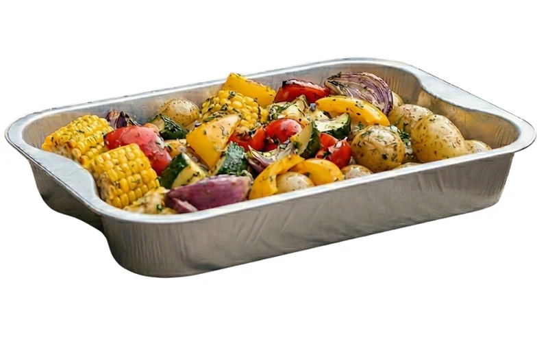 Cookinglife Grill-Aluminiumbleche / Grillroste – 30 x 20 cm – 9 Stück