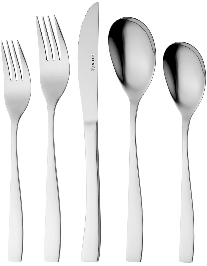 Sola Besteckset Sevilla - 18/0 Edelstahl - 90-teilig / 9 Personen