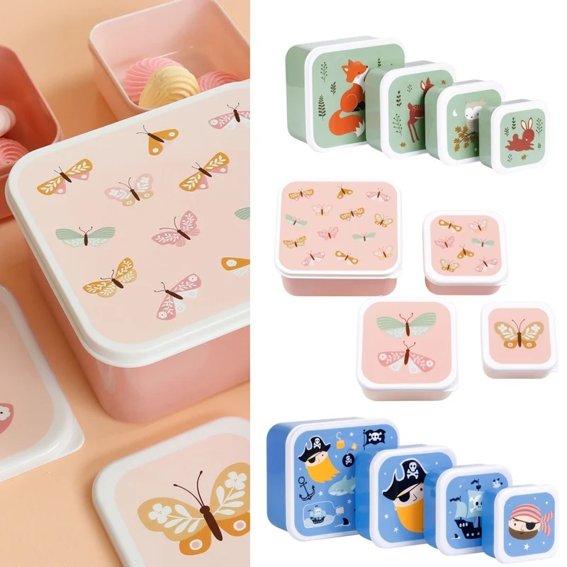 ALLC Lunch & Snack Box 4er Set