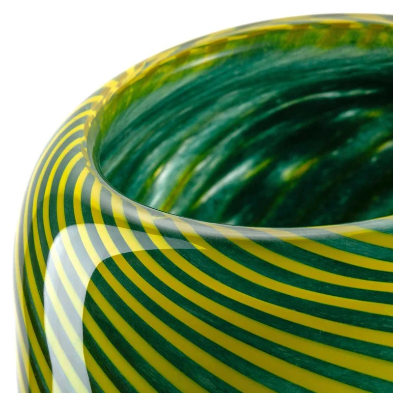 Vase FILO COLORI 10 cm grün