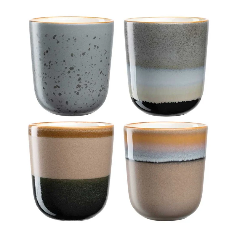 Keramikbecher ROMA 330 ml 4er-Set