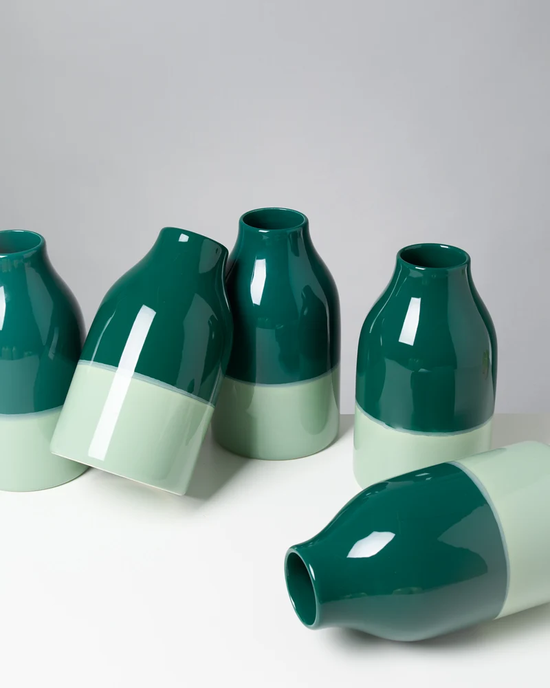 Marisa Vase M dunkelgrün salbei