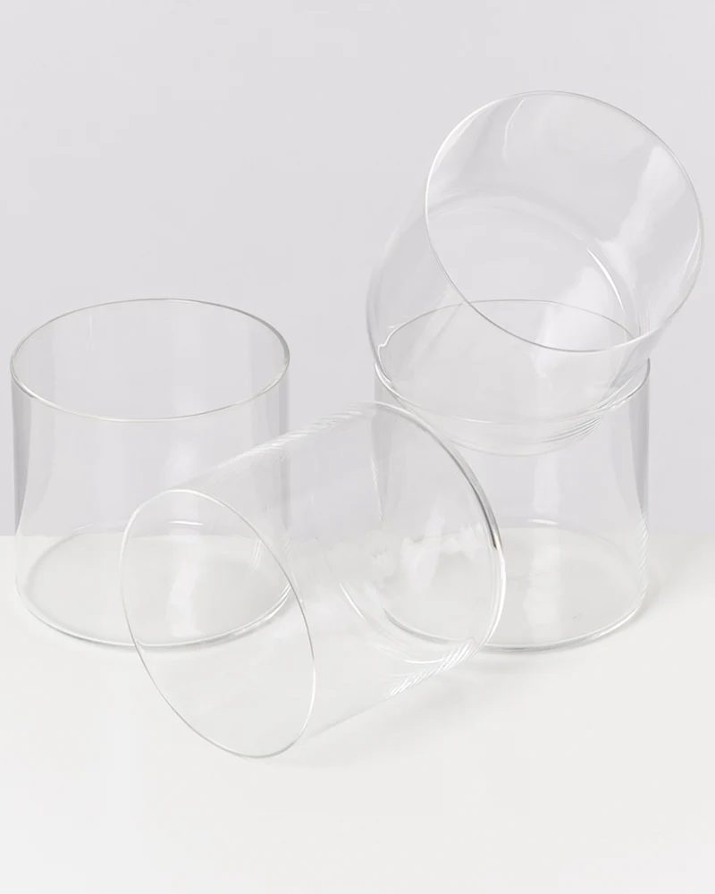 Joia Glas klein transparent 4er-Set