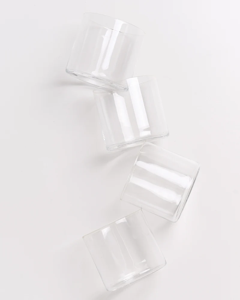 Joia Glas klein transparent 4er-Set