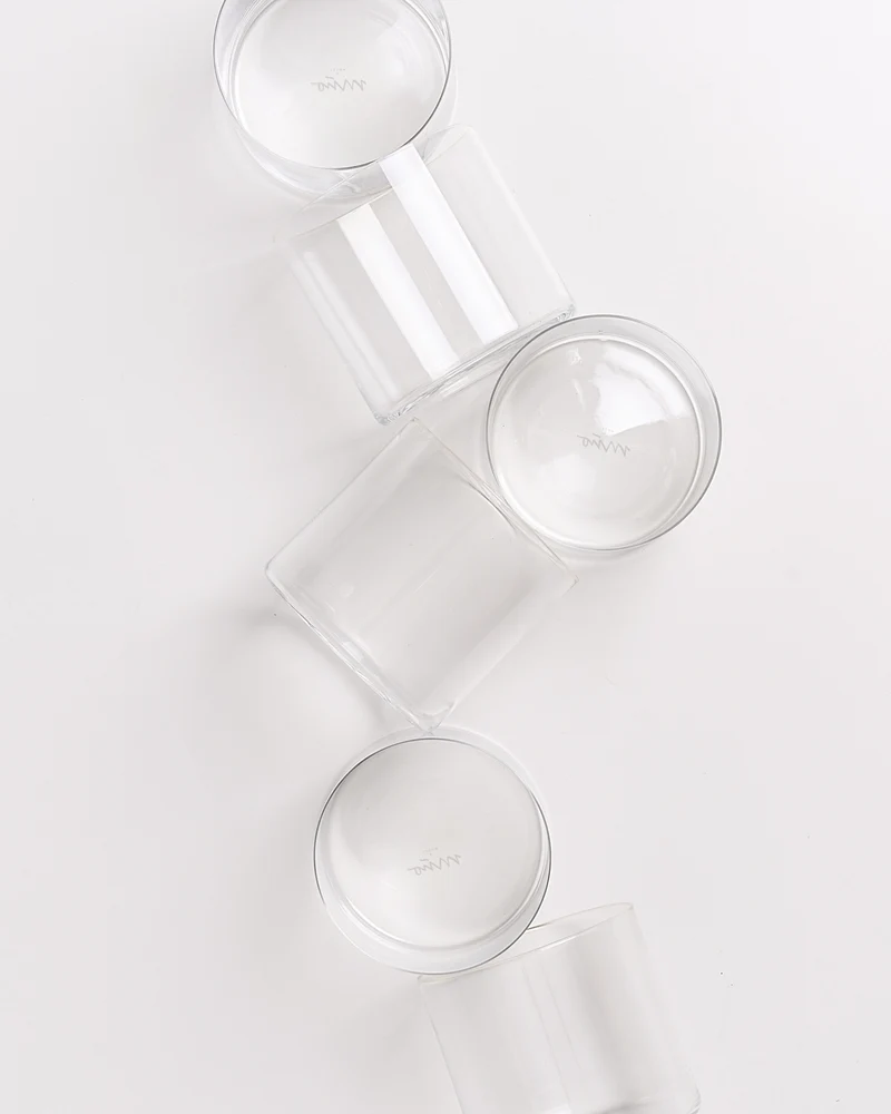 Joia Glas klein transparent 6er-Set