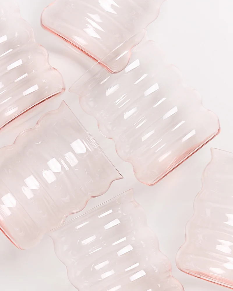 Joia Glas groß bubble rosé 6er-Set