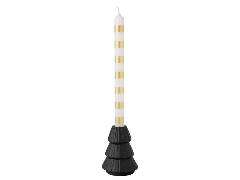 Villeroy & Boch Christmas Chic Kerzenständer Baum schwarz 10,5cm