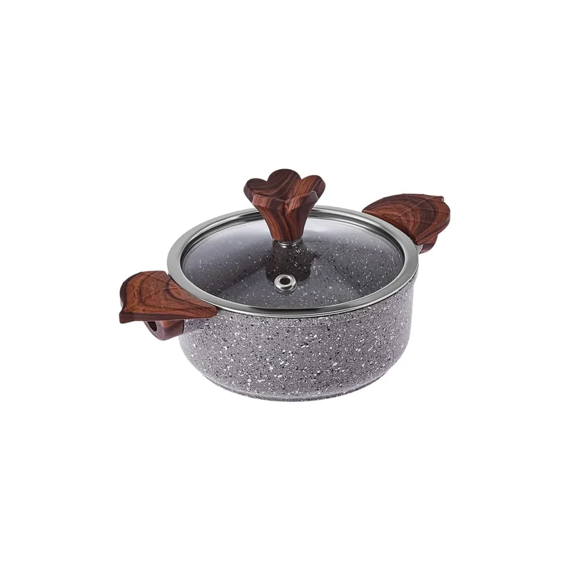Karaca Mini Herd Grau Topf 12 cm