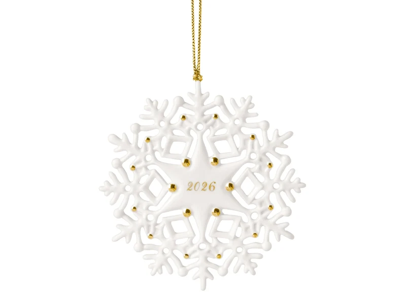 Villeroy & Boch Christmas Classics Ornament Schneeflocke 2026