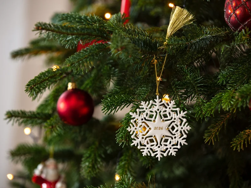 Villeroy & Boch Christmas Classics Ornament Schneeflocke 2026