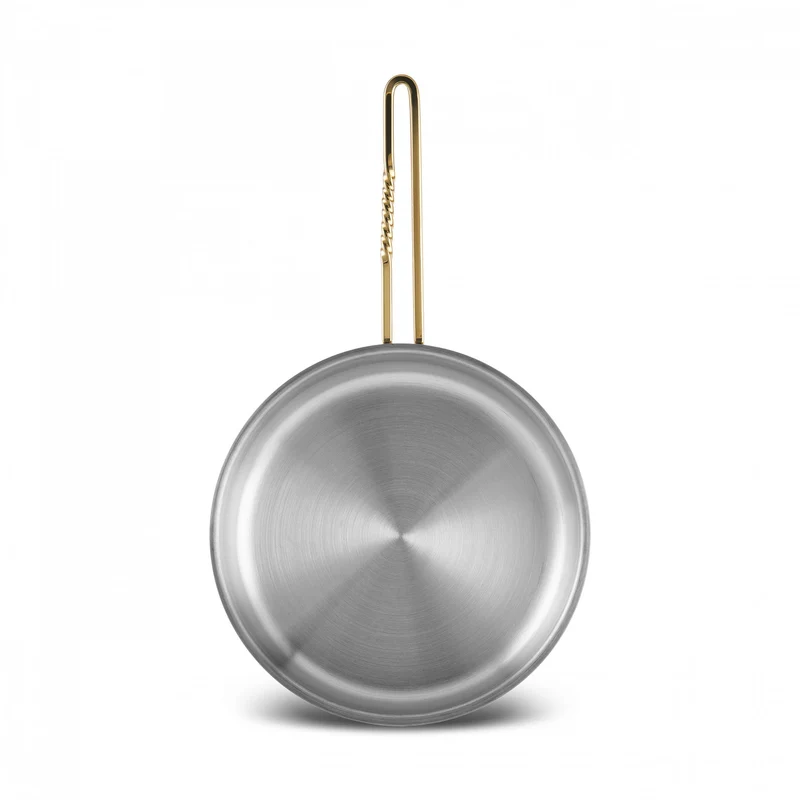 Karaca Maçka Induktionsboden Stahlpfanne 26 cm Gold