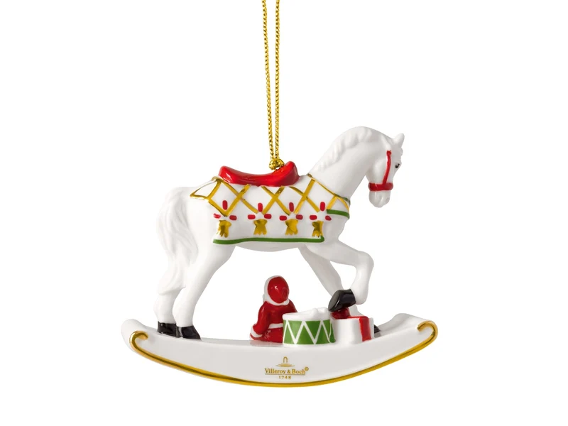 Villeroy & Boch Christmas Classics Ornament Schaukelpferd 2026